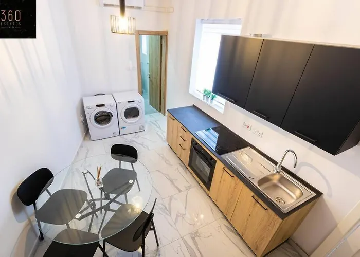 アパート A Lovely Duplex Maisonette Just Of Spinola W/wifi By 360 Estates