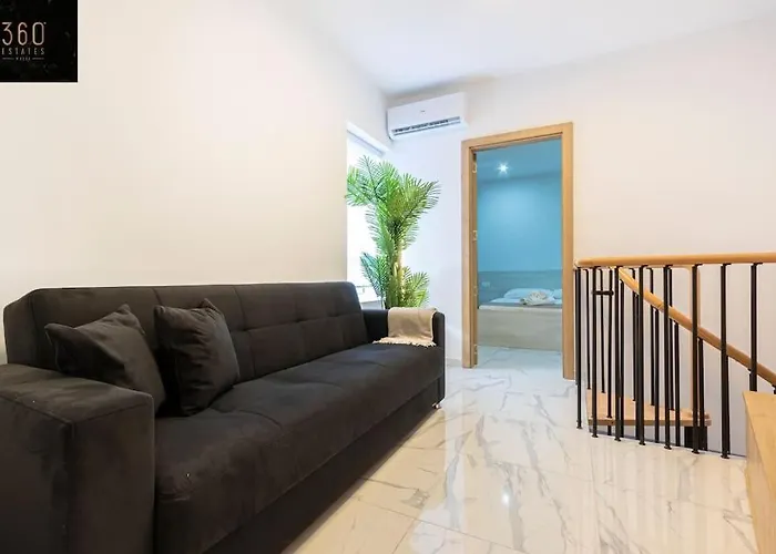アパート A Lovely Duplex Maisonette Just Of Spinola W/wifi By 360 Estates