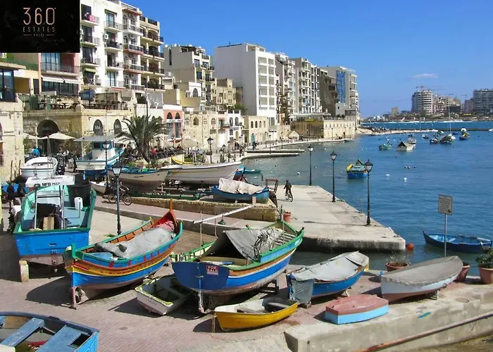 A Lovely Duplex Maisonette Just Of Spinola W/wifi By 360 Estates Apartament *