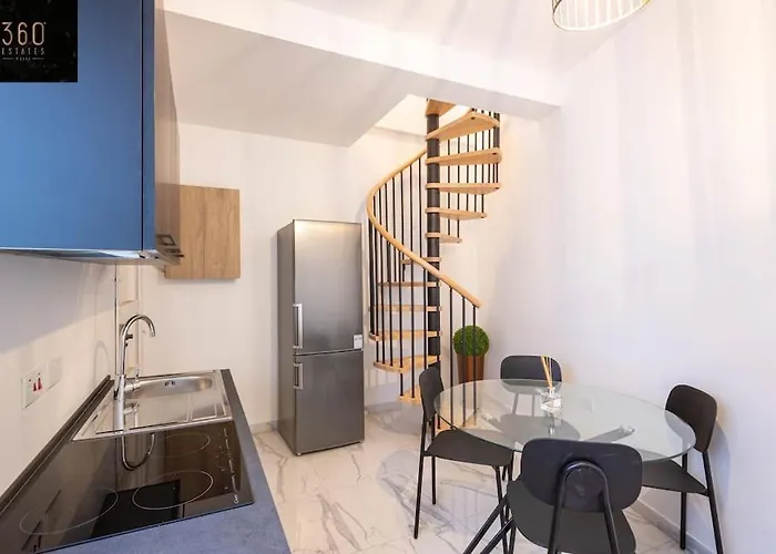 Apartament A Lovely Duplex Maisonette Just Of Spinola W/wifi By 360 Estates *