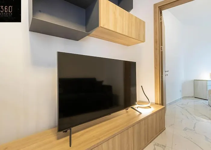 A Lovely Duplex Maisonette Just Of Spinola W/wifi By 360 Estates Apartament